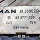 Реле свечей накала б/у для MAN - 1